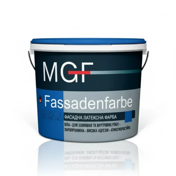 Фарба фасадна MGF Fassadenfarbe M90, білий, матовий