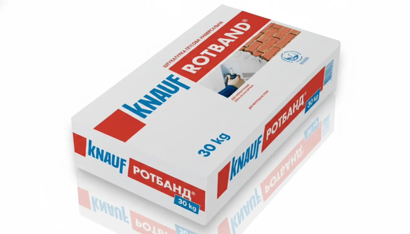 Rotband Rotband штукатурка гіпсова універсальна - Зображення 1